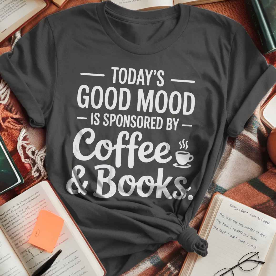 Mood Sponsored By Books T-Shirt