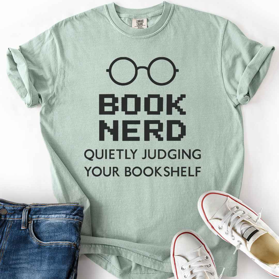 Book Nerd Judging Books T-Shirt