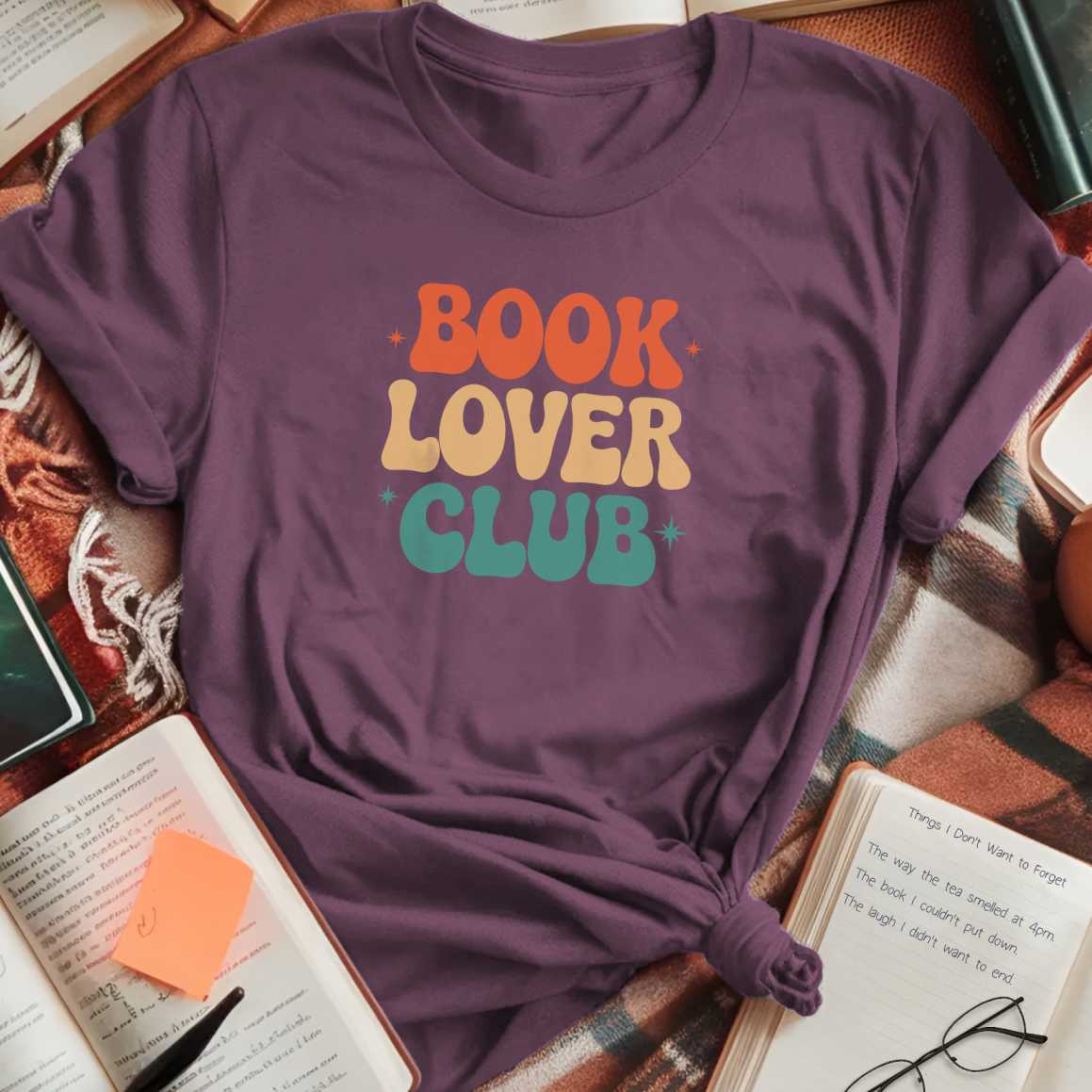 Book Lover Club T-Shirt