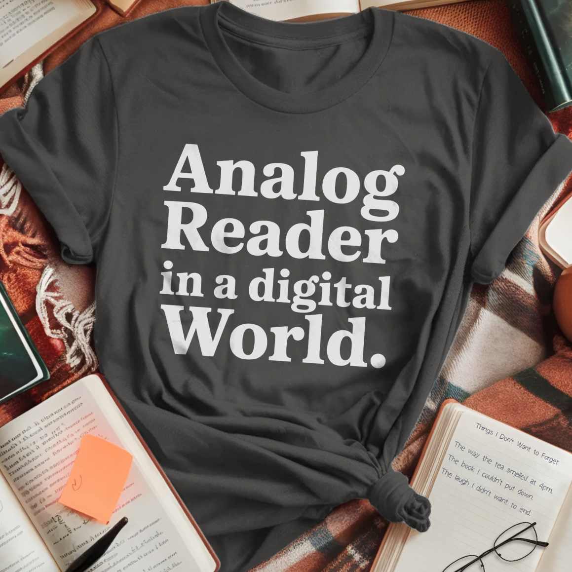 Analog Reader T-Shirt