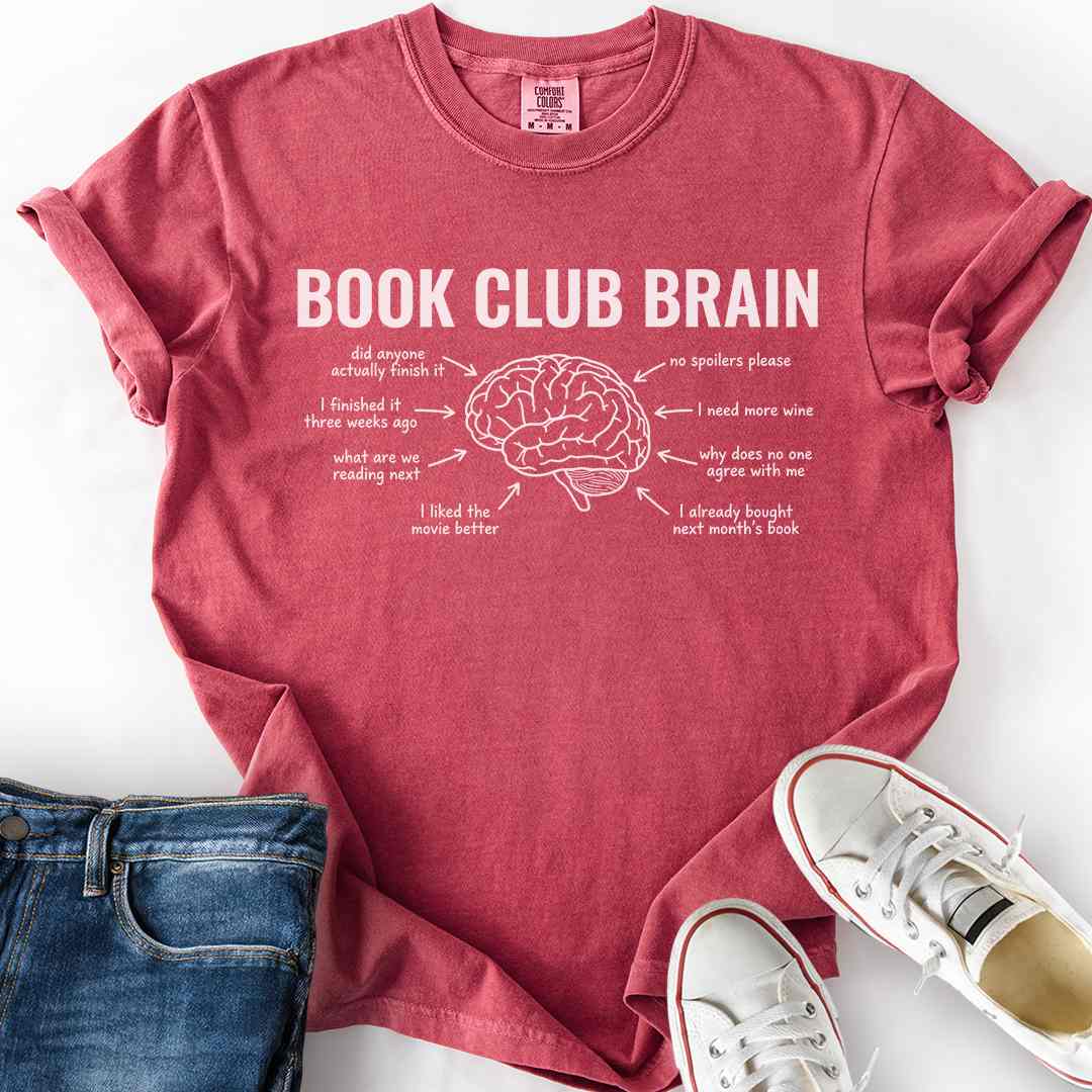 Book Club Brain T-Shirt