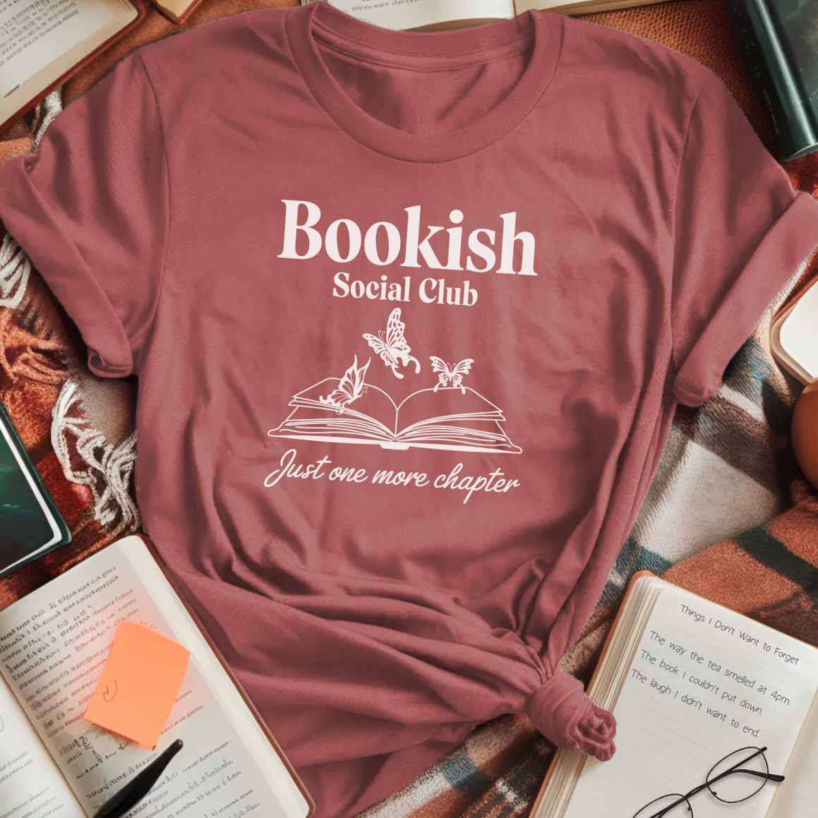 Butterfly Bookish Social Club T-Shirt