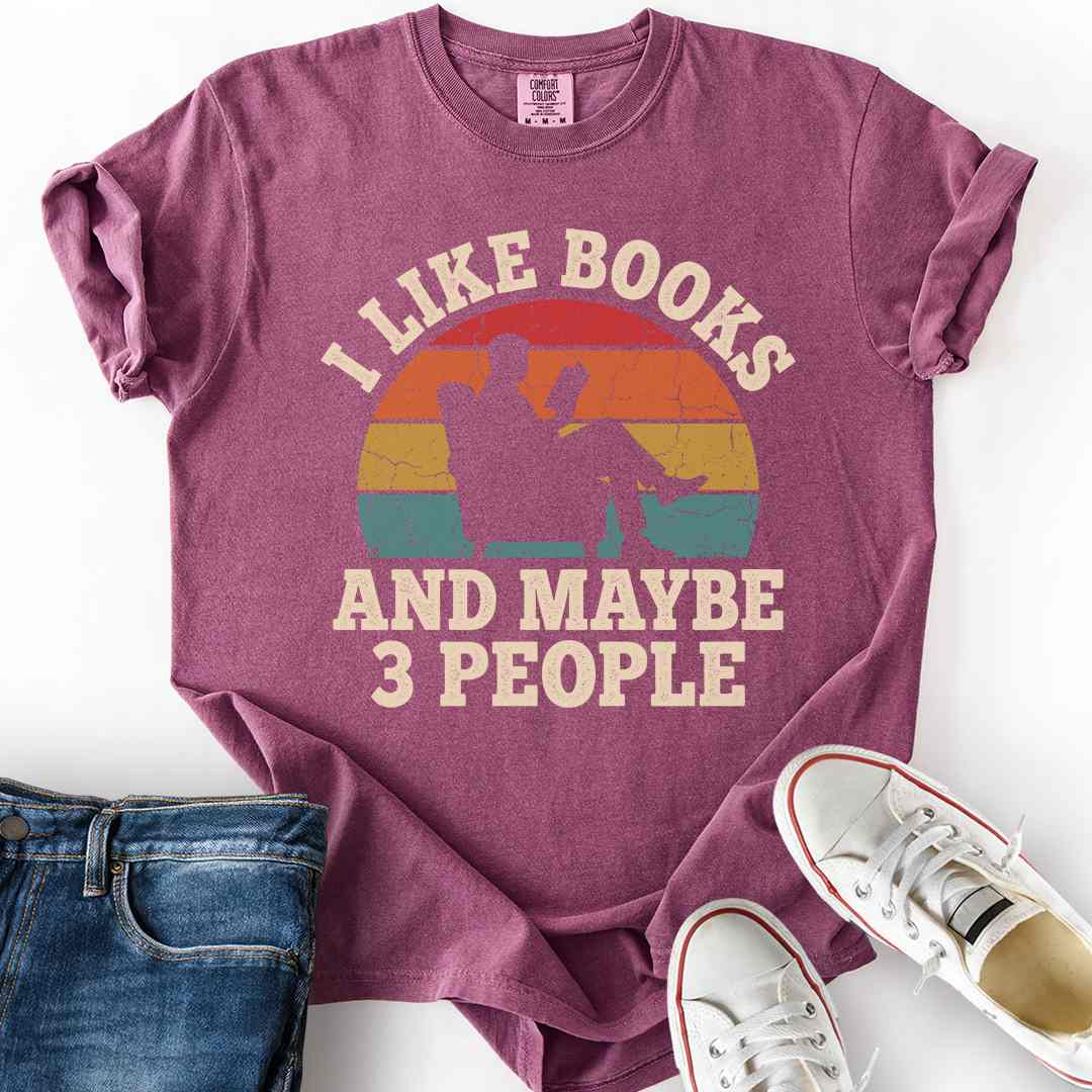 Maybe 3 People Sunset T-Shirt