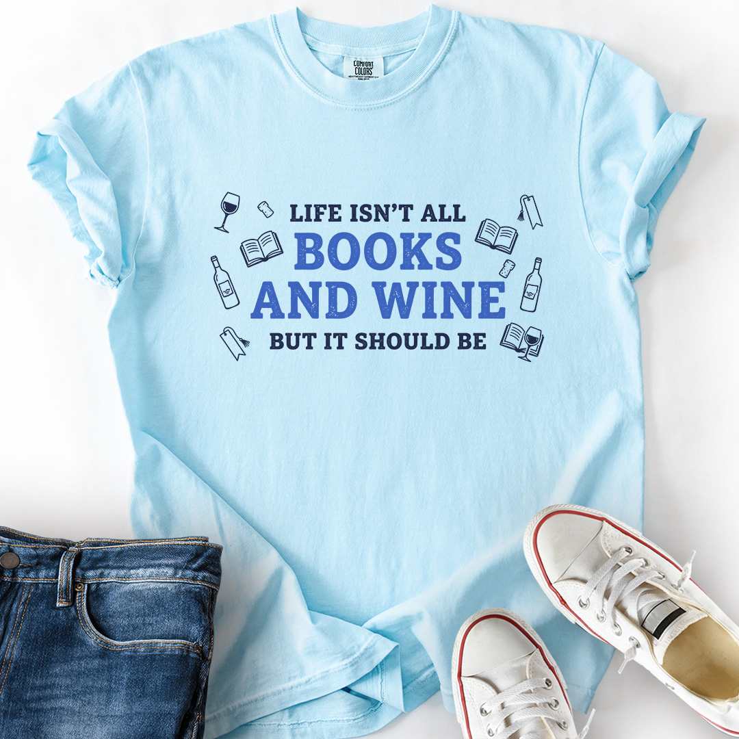 Books And Wine T-Shirt