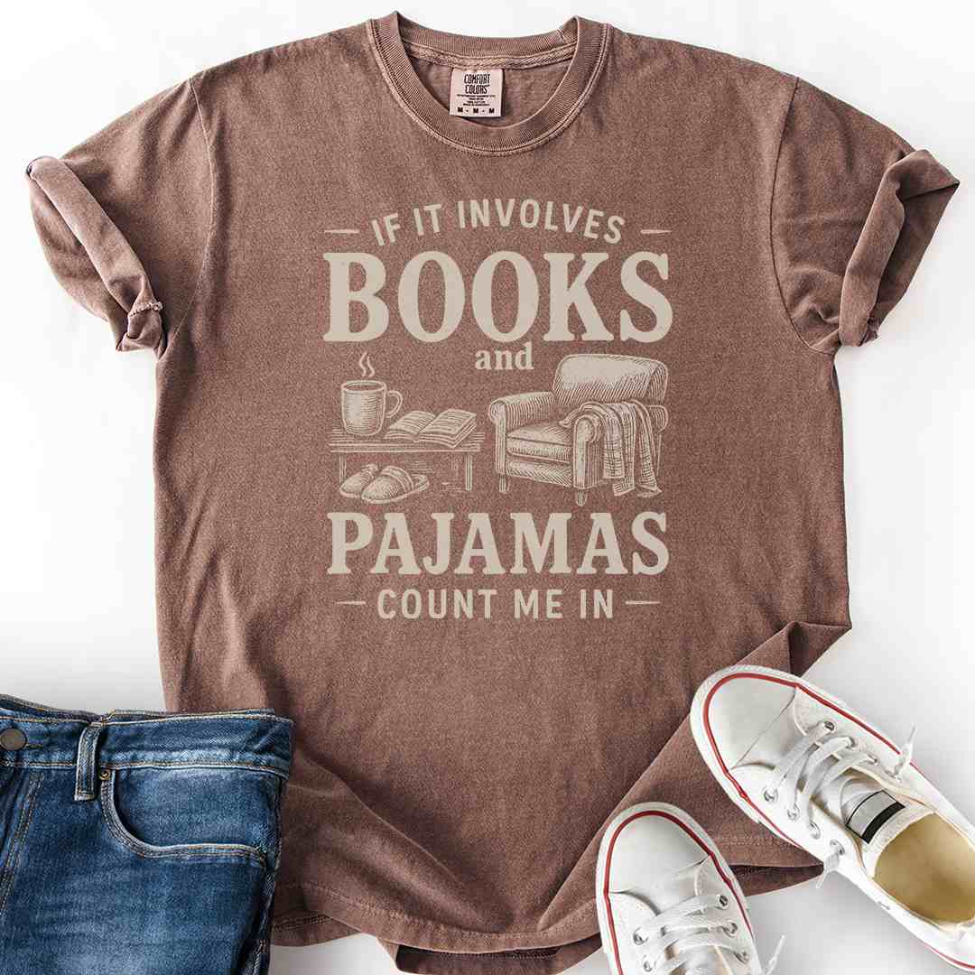 Cozy Books and Pajamas T-Shirt