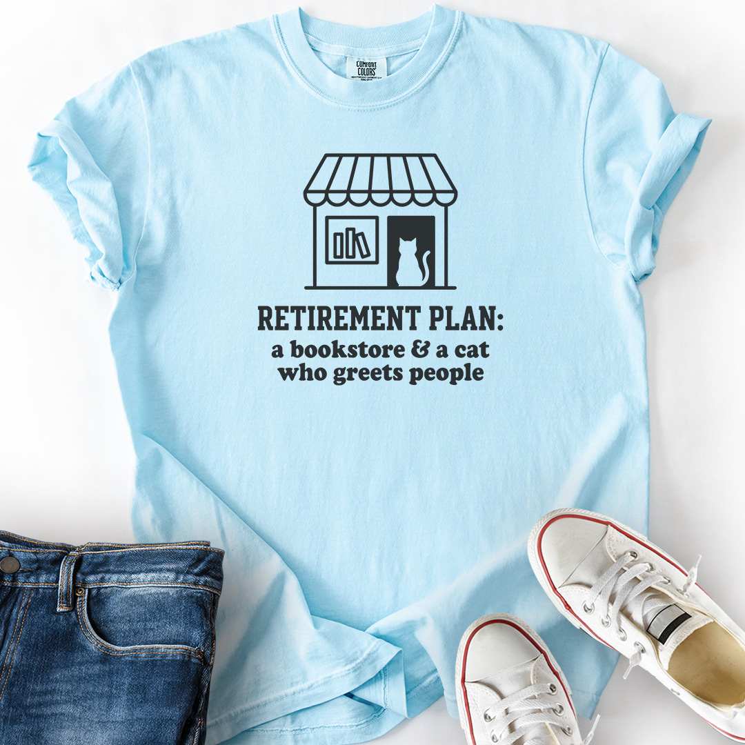Cat Greets People T-Shirt