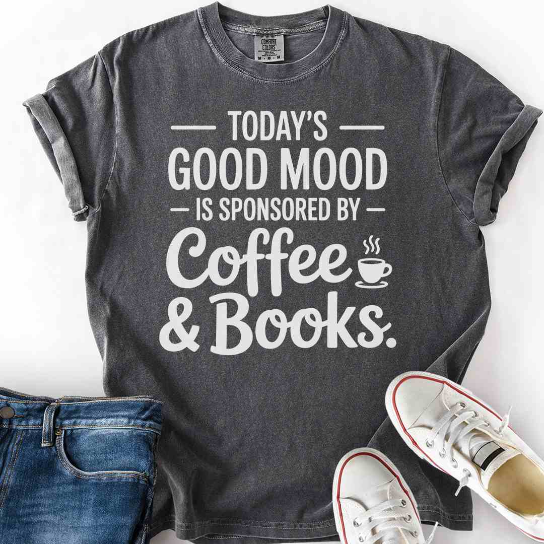 Mood Sponsored By Books T-Shirt