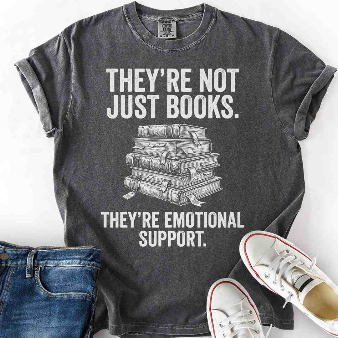 Emotional Support Books T-Shirt