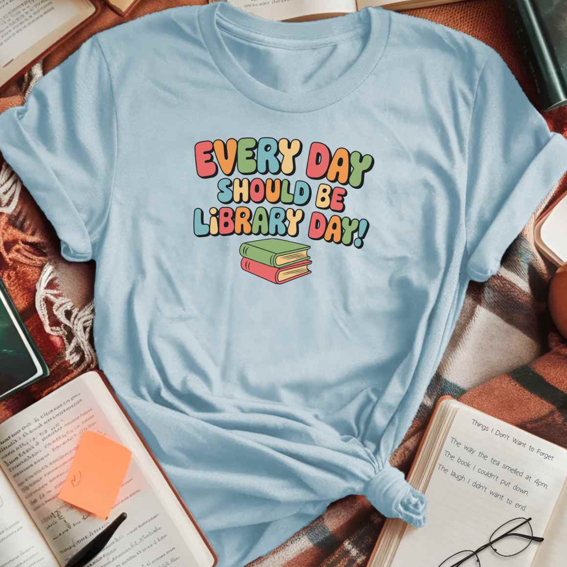Every Day Library Day T-Shirt