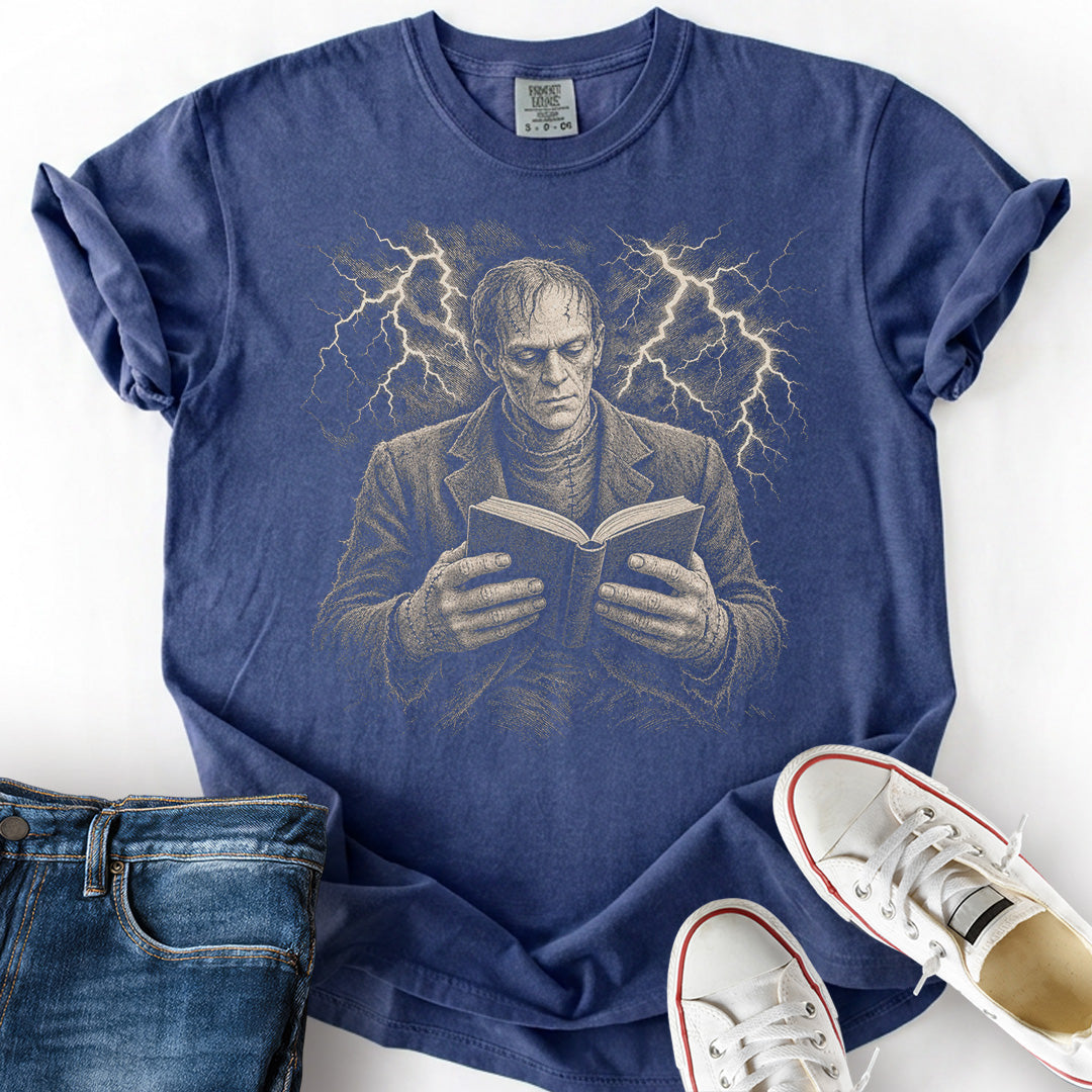 Frankenstein Reads T-Shirt