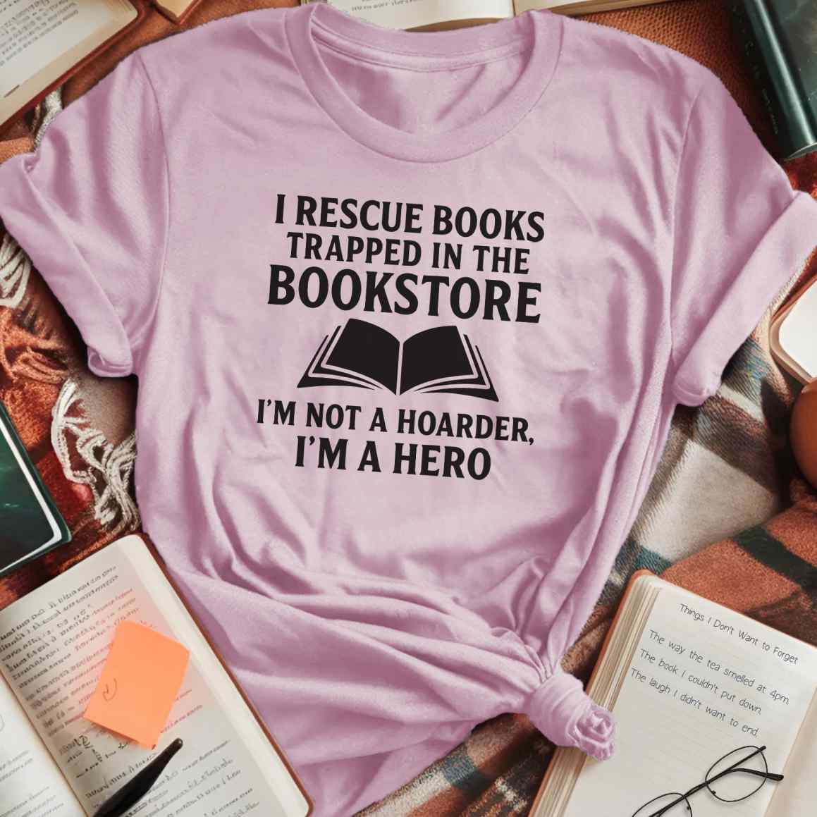 I Rescue Books From Bookstore T-Shirt