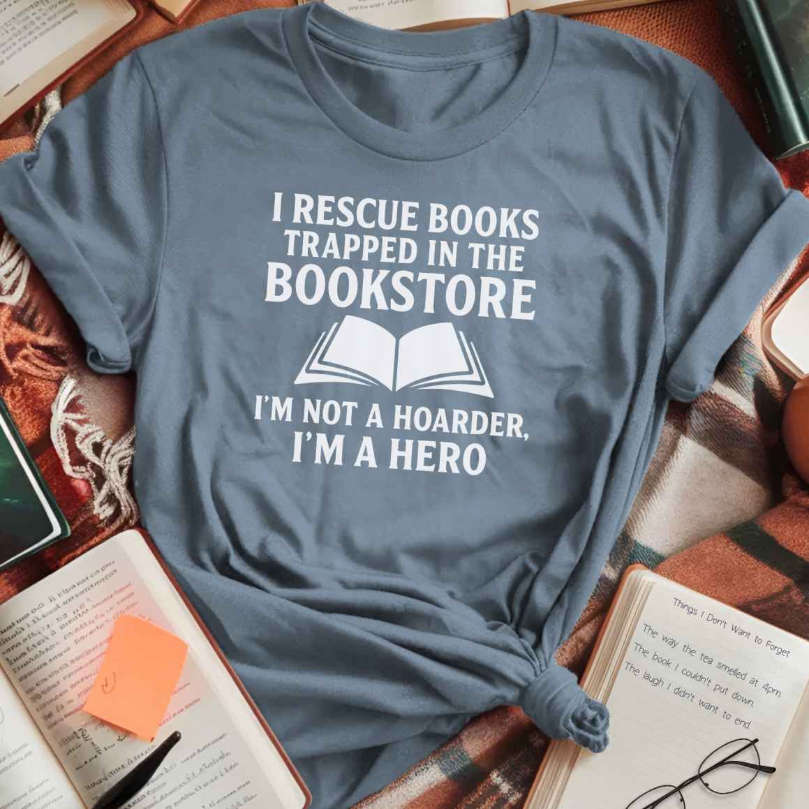 I Rescue Books From Bookstore T-Shirt