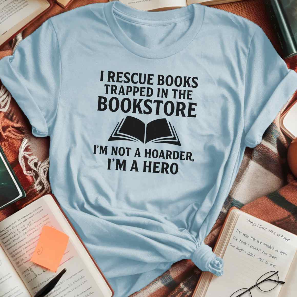 I Rescue Books From Bookstore T-Shirt