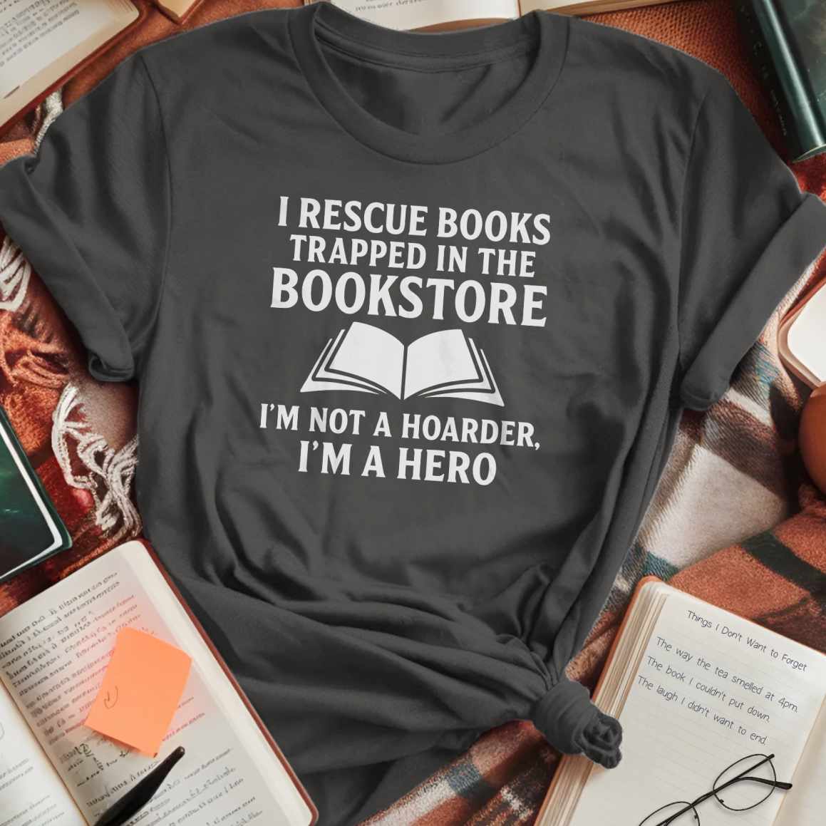 I Rescue Books From Bookstore T-Shirt