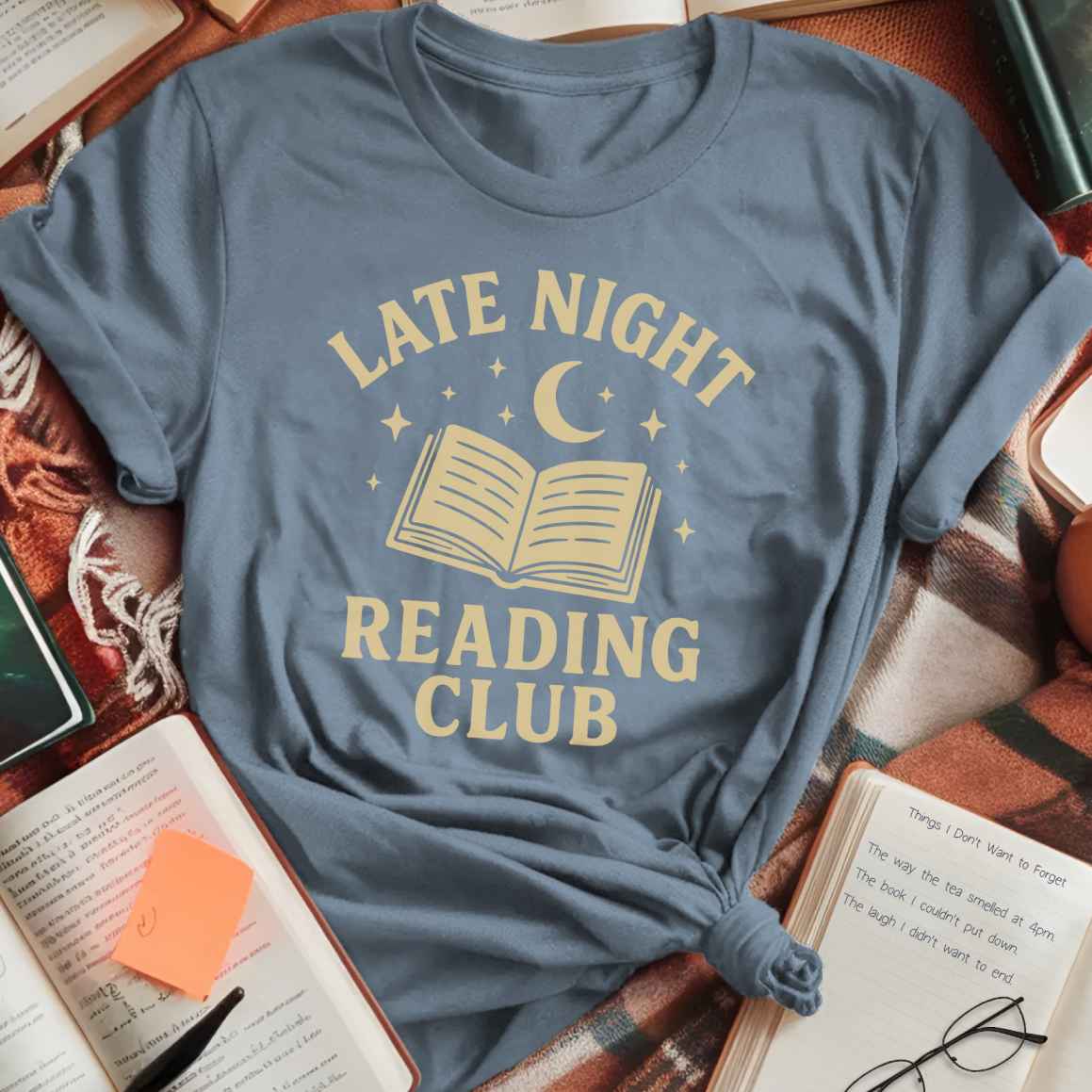 Late Night Reading Club T-Shirt