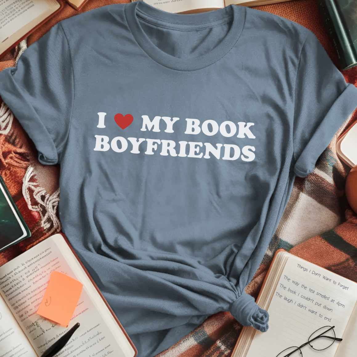 I Love My Book Boyfriends T-Shirt
