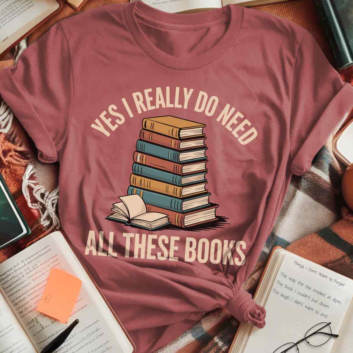 I Need All These Books T-Shirt