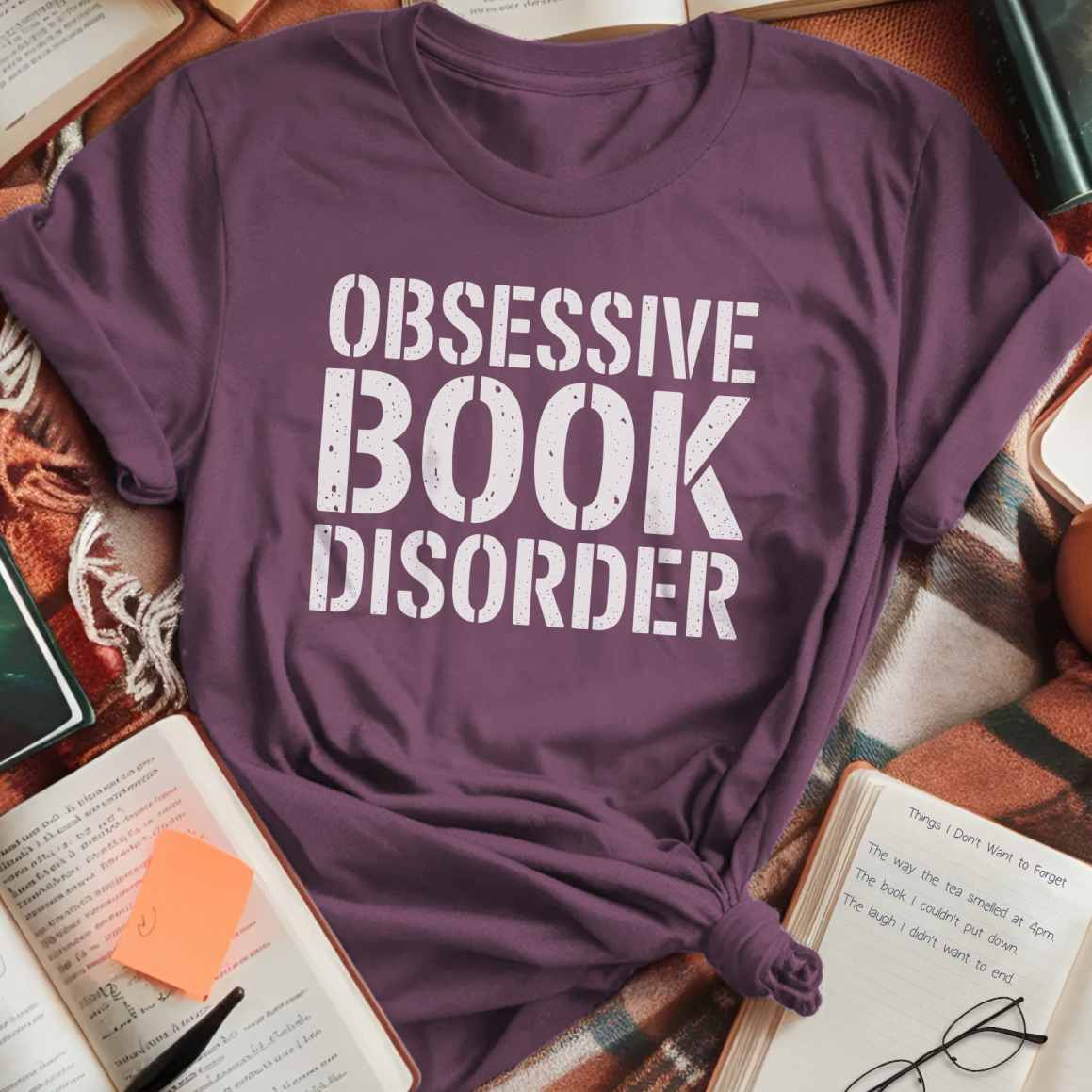 Obsessive Book Disorder T-Shirt