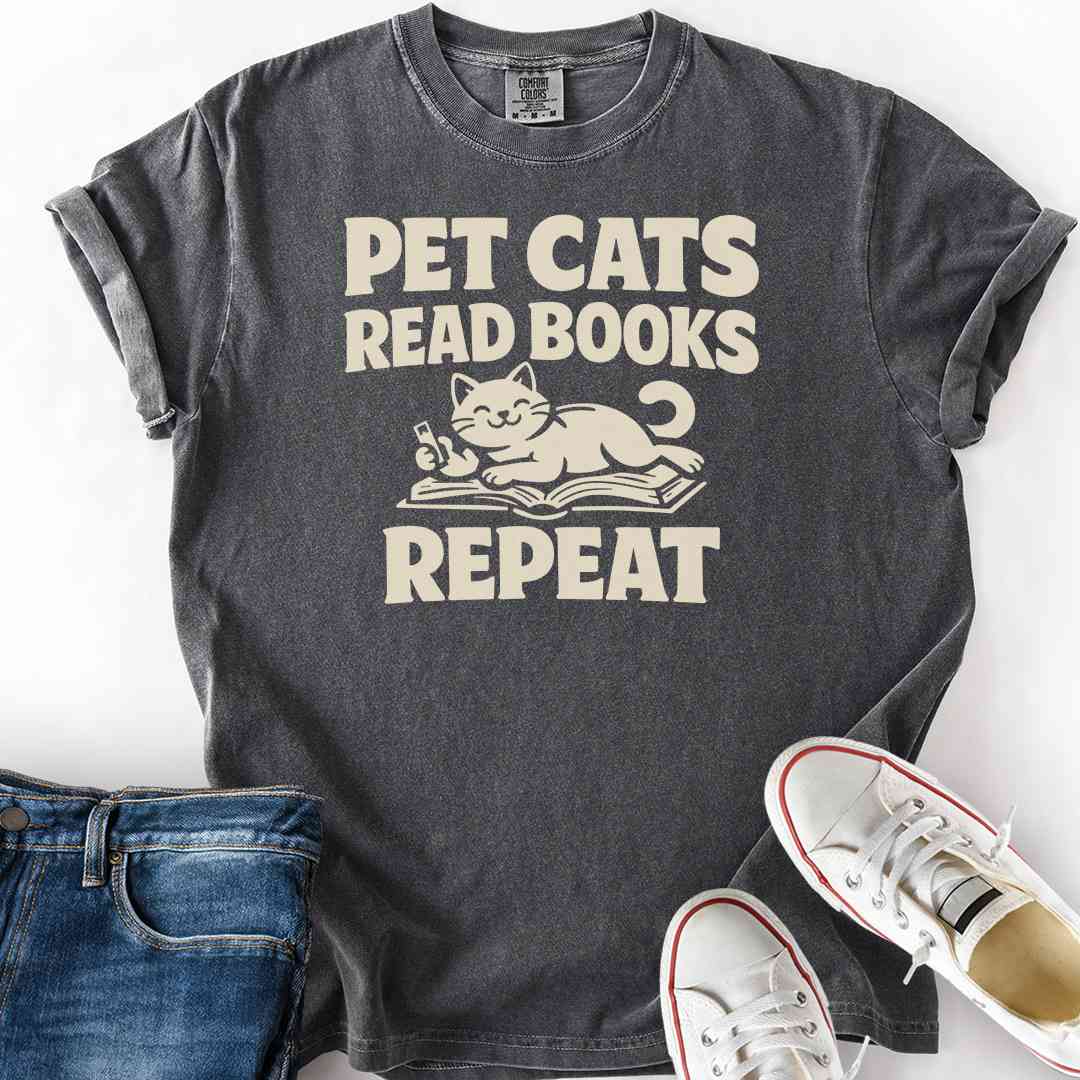 Pet Cats Repeat T-Shirt