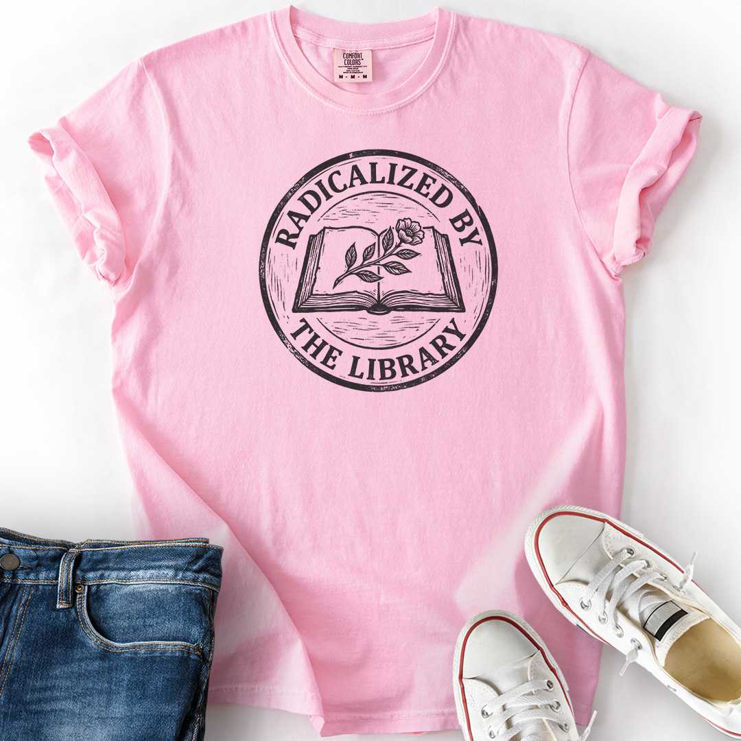Radicalized By Library T-Shirt