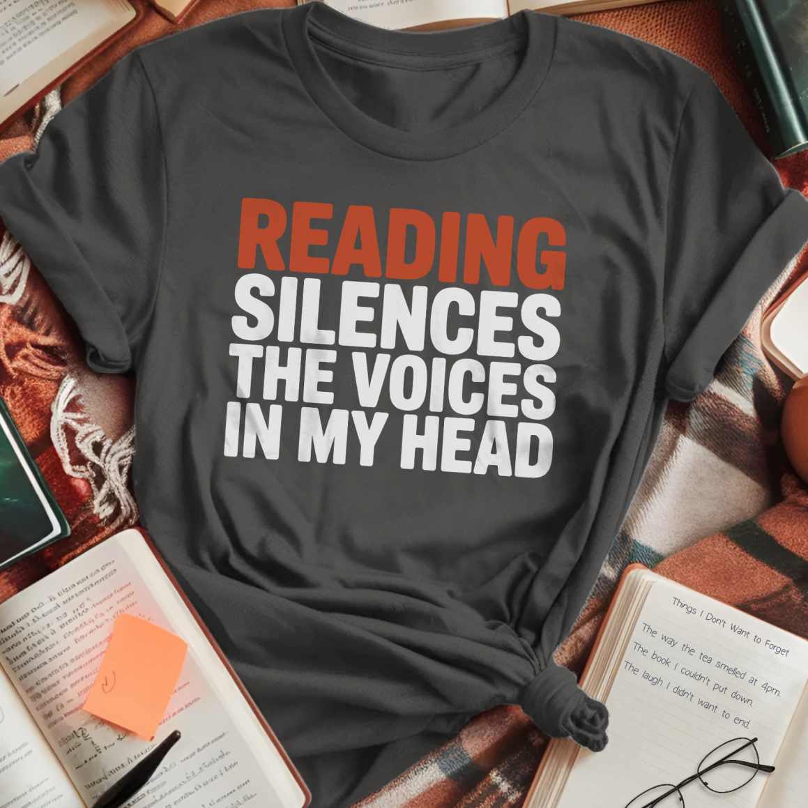 Reading Silences Voices T-Shirt