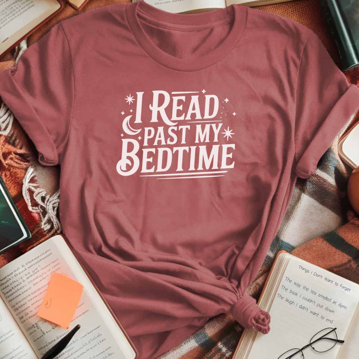 Read Past Bedtime T-Shirt