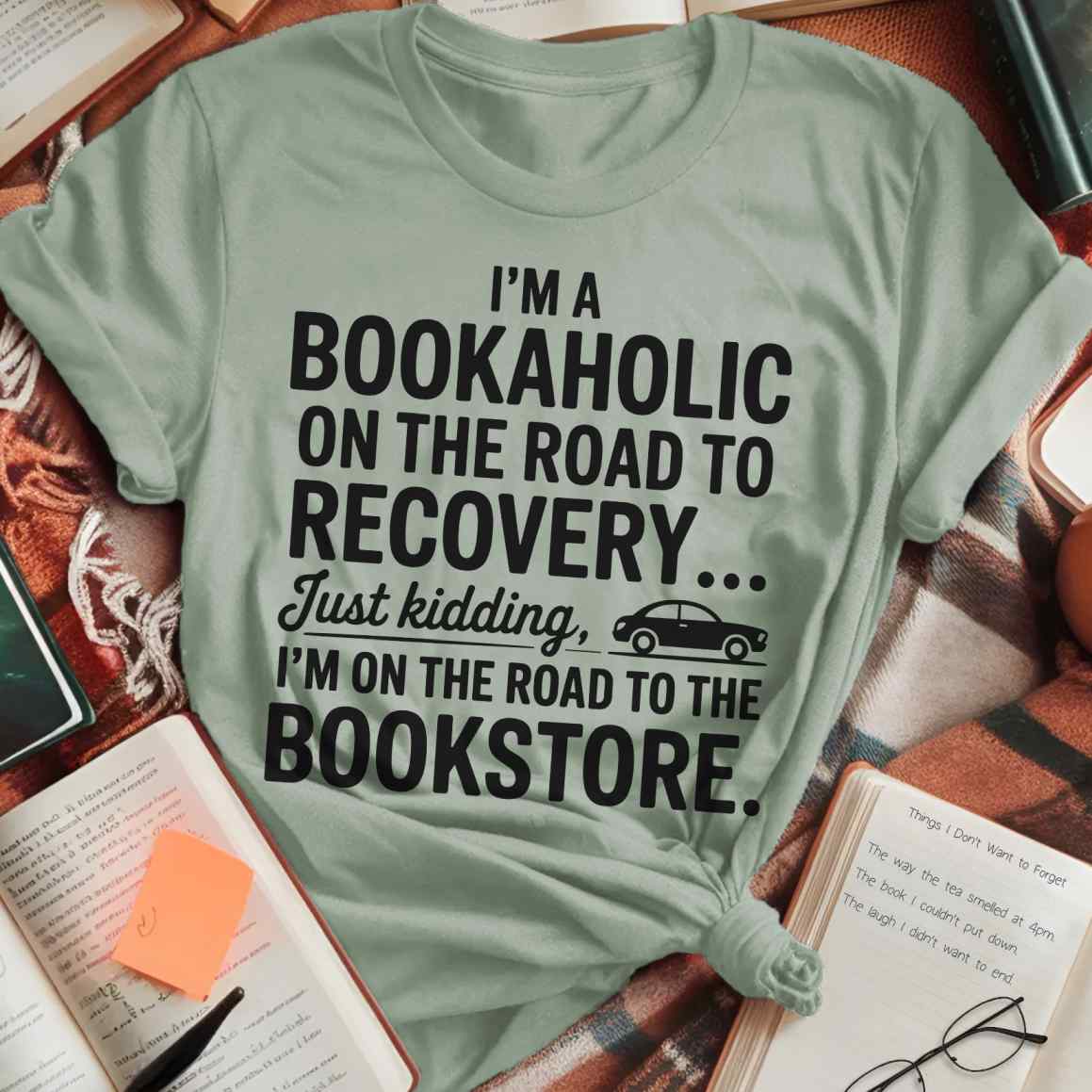 Bookaholic Recovery T-Shirt