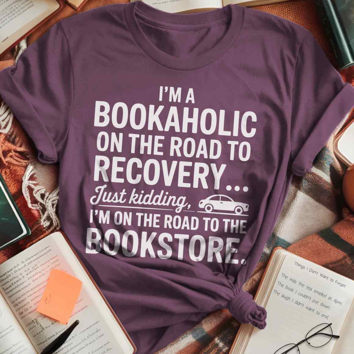 Bookaholic Recovery T-Shirt