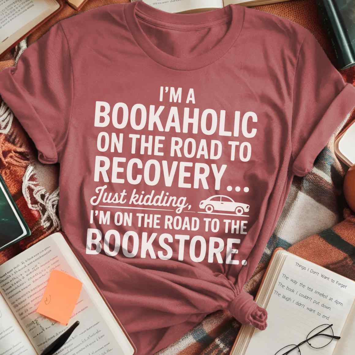 Bookaholic Recovery T-Shirt