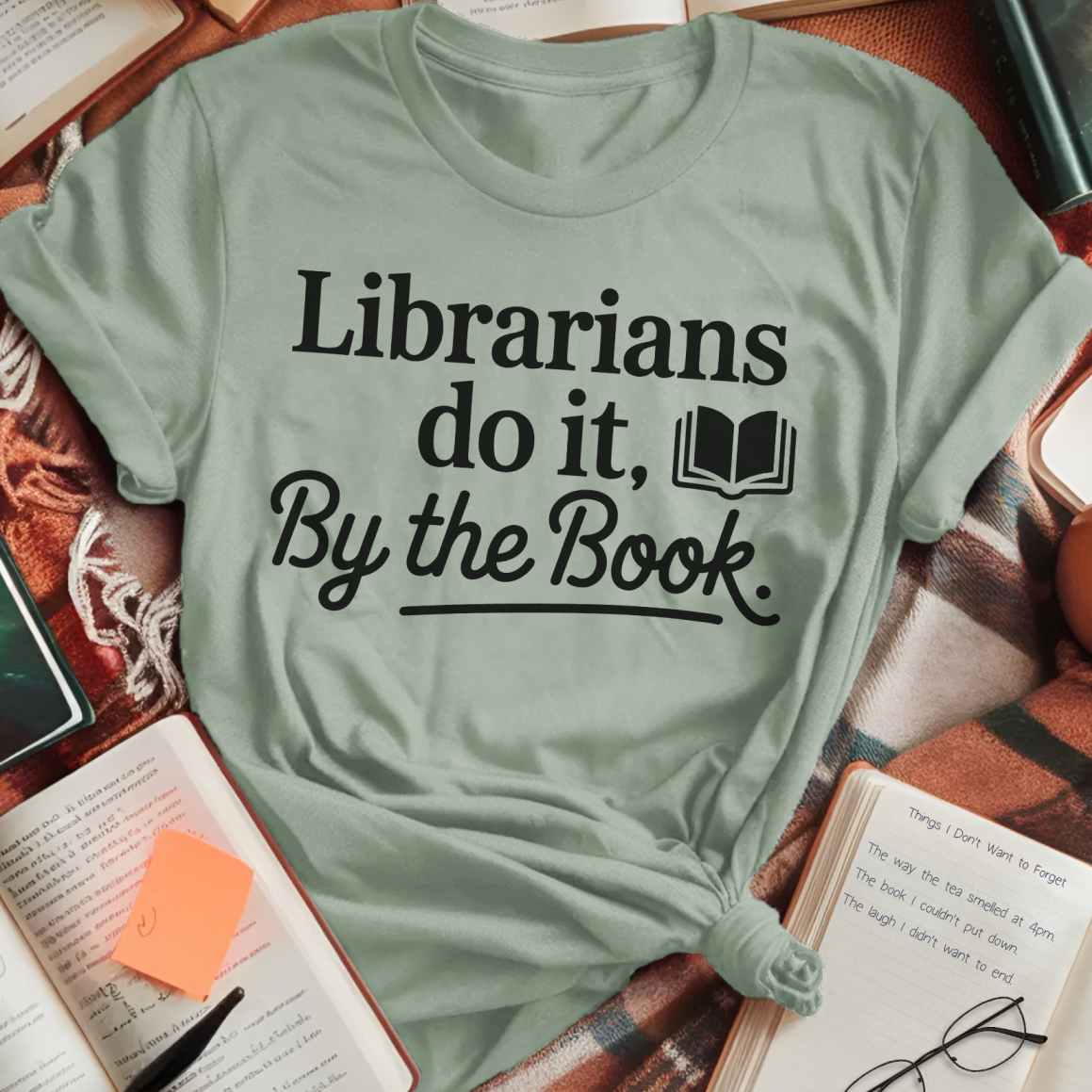 Librarians Do It By Book T-Shirt