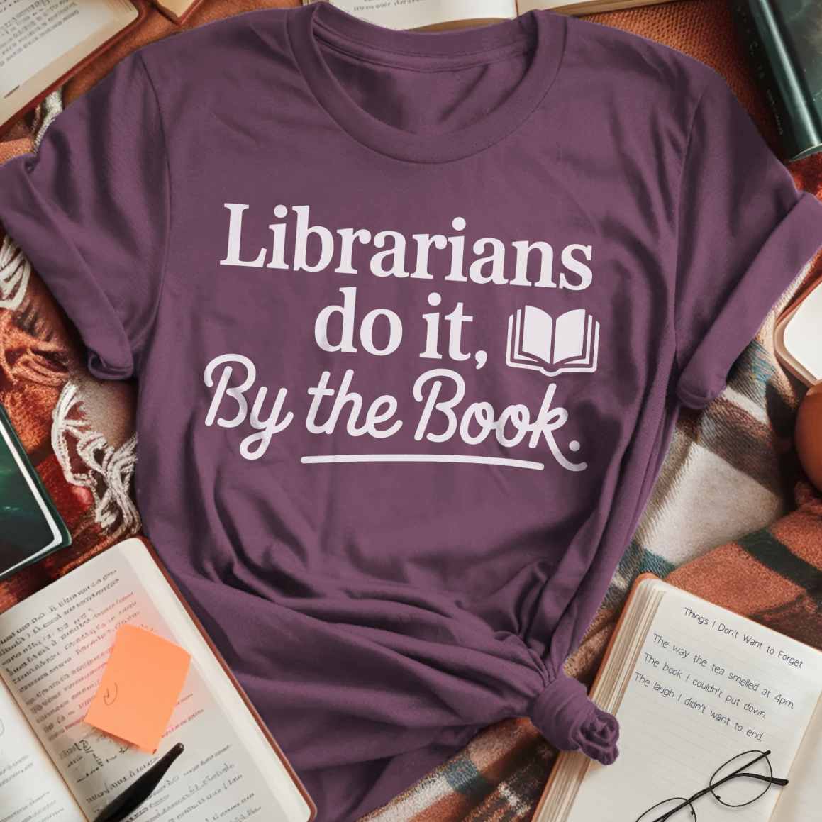Librarians Do It By Book T-Shirt