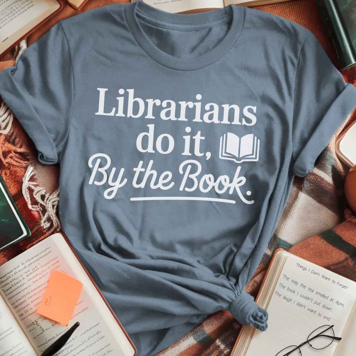 Librarians Do It By Book T-Shirt