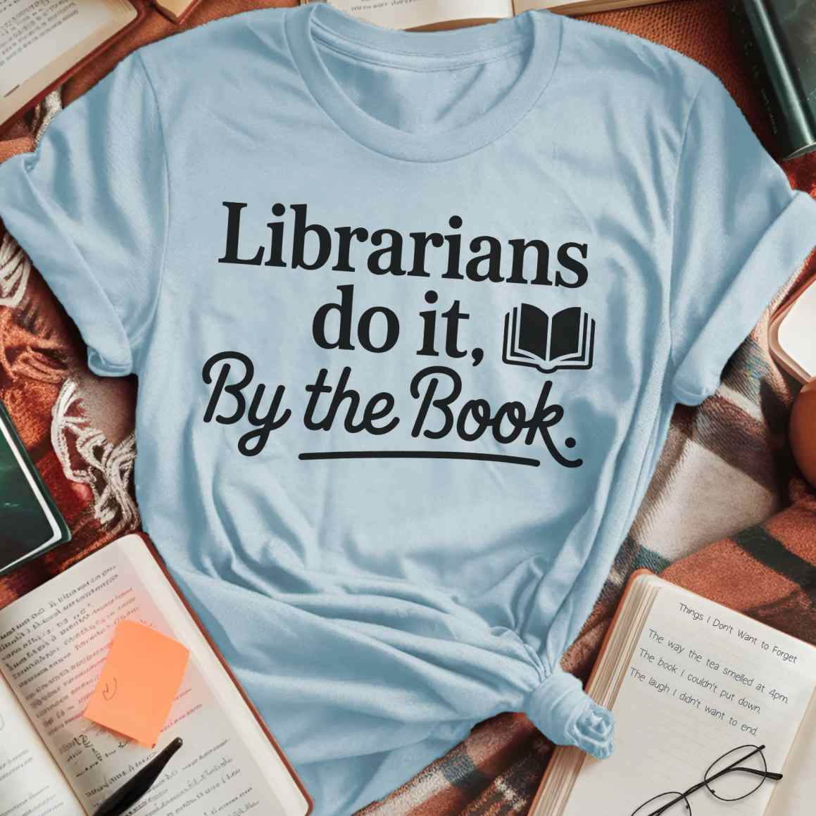 Librarians Do It By Book T-Shirt