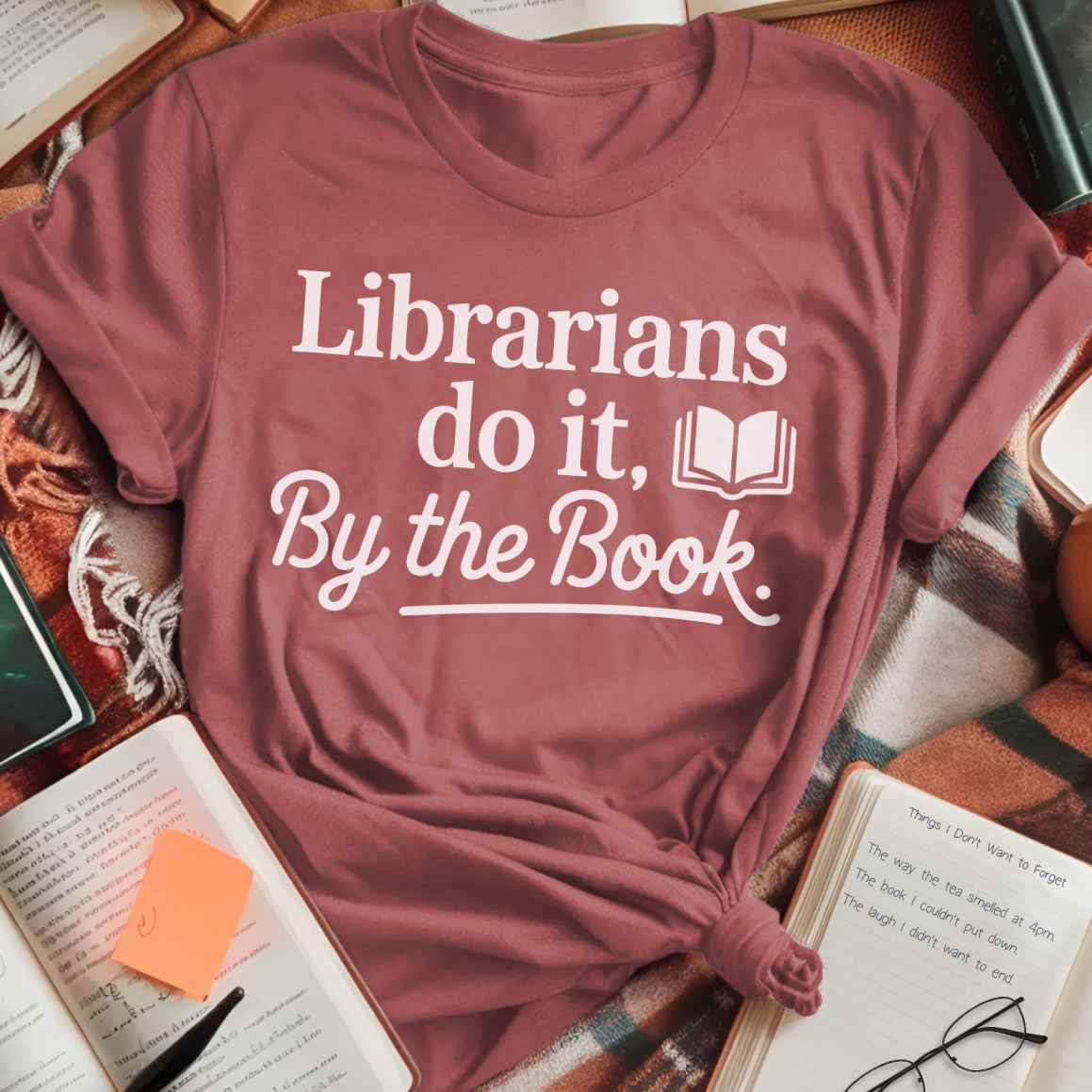 Librarians Do It By Book T-Shirt