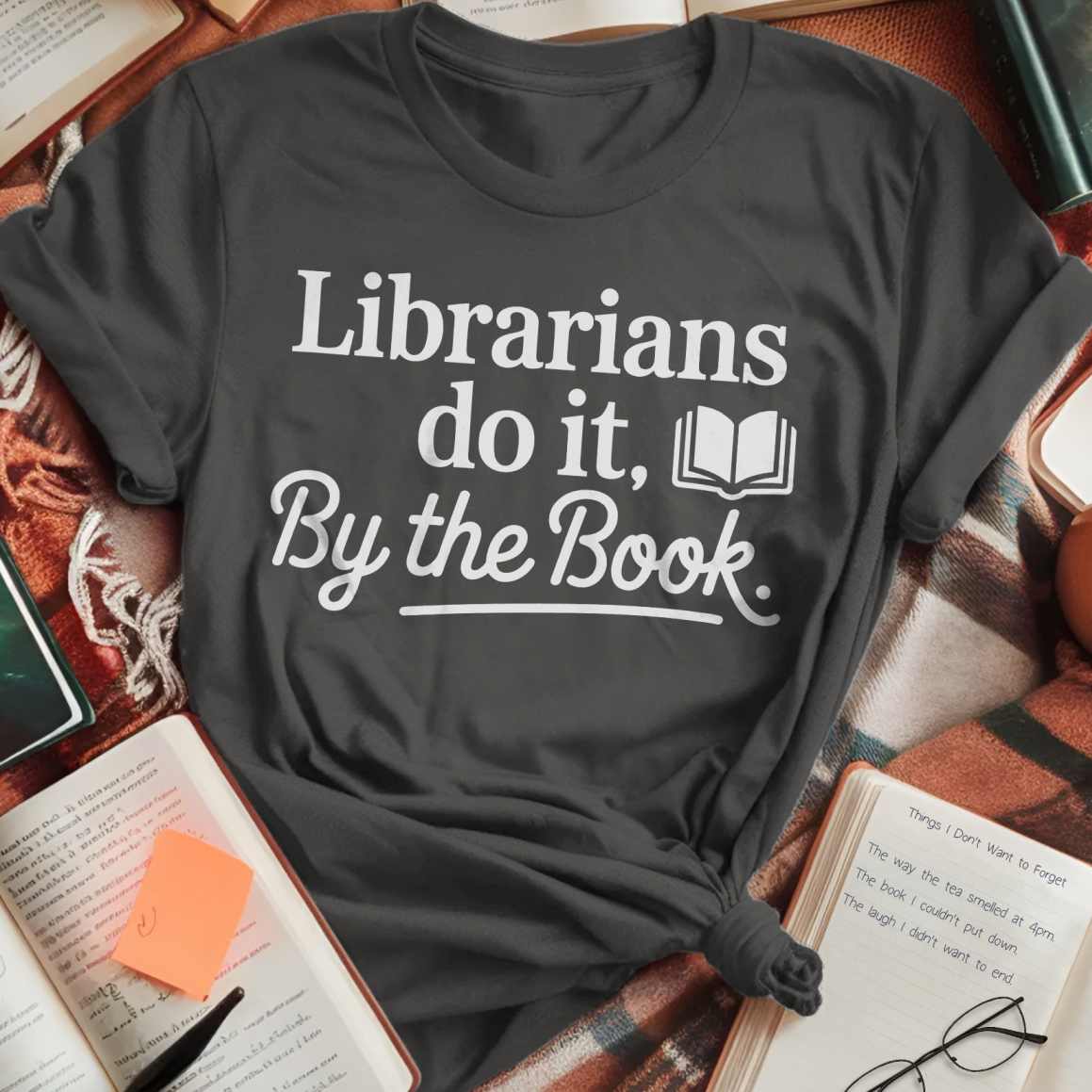 Librarians Do It By Book T-Shirt