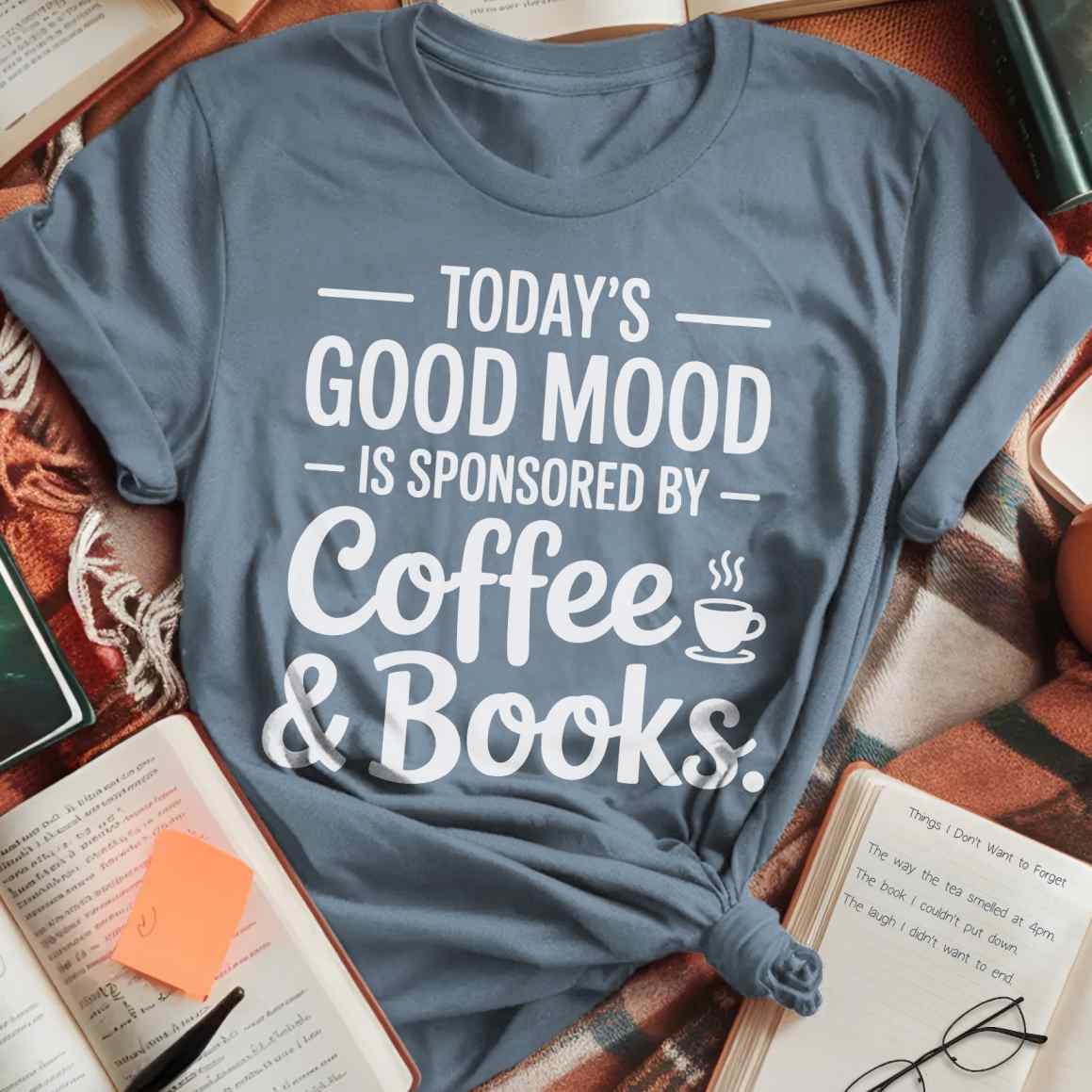 Mood Sponsored By Books T-Shirt