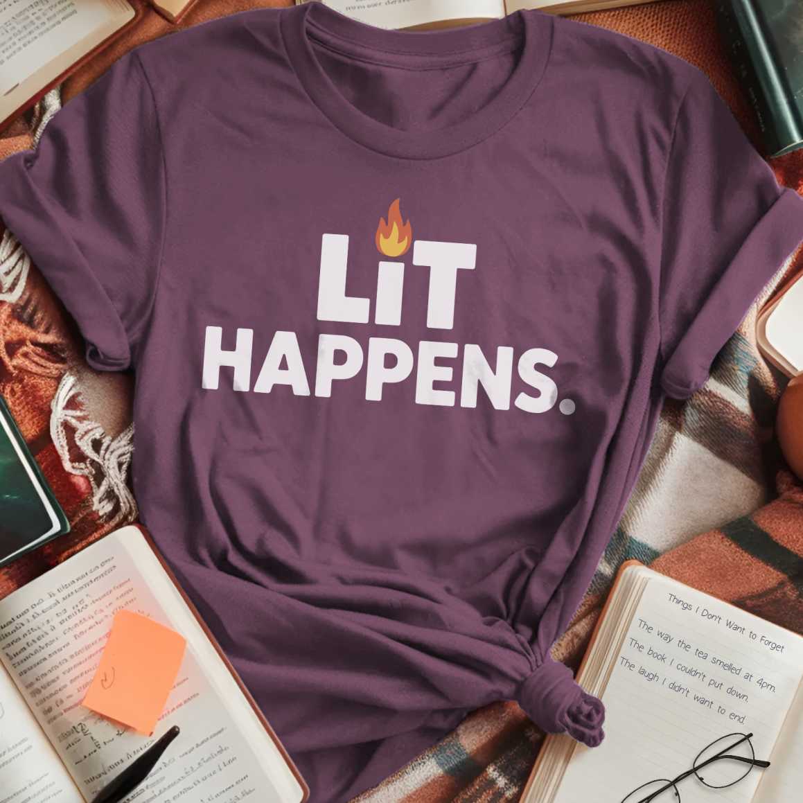 Lit Happens T-Shirt