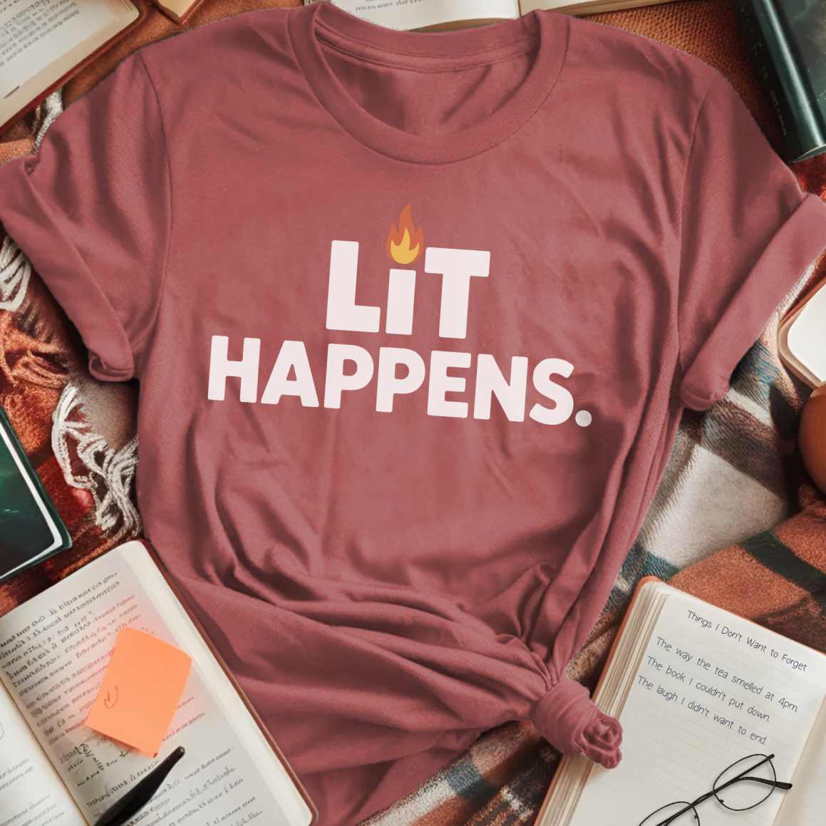 Lit Happens T-Shirt