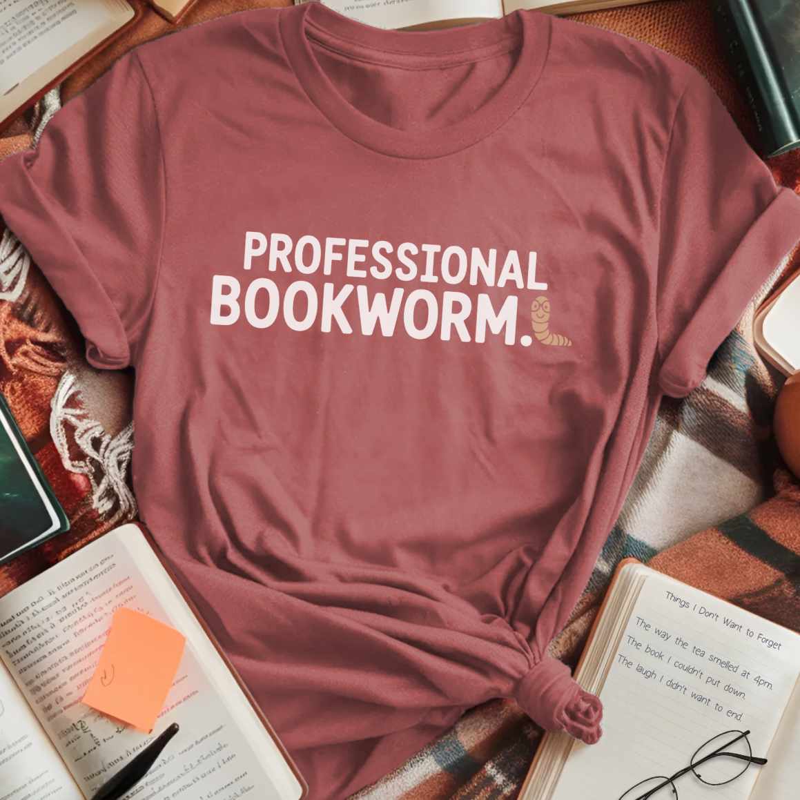 Professional Bookworm T-Shirt