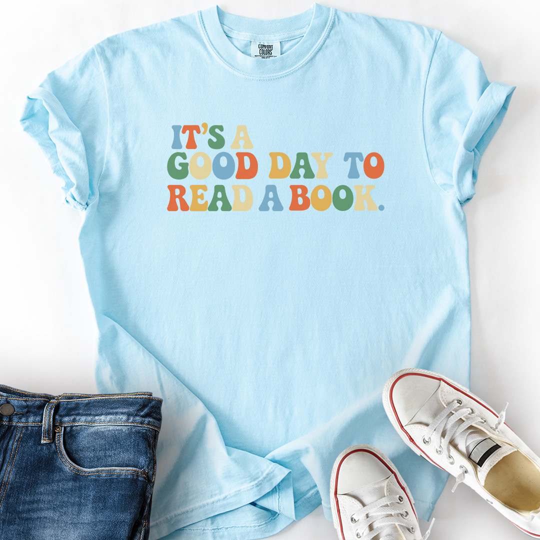 Good Day To Read A Book Retro T-Shirt