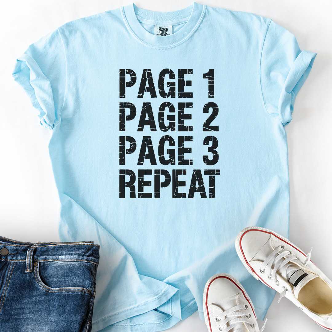 Page 1 2 3 Repeat T-Shirt