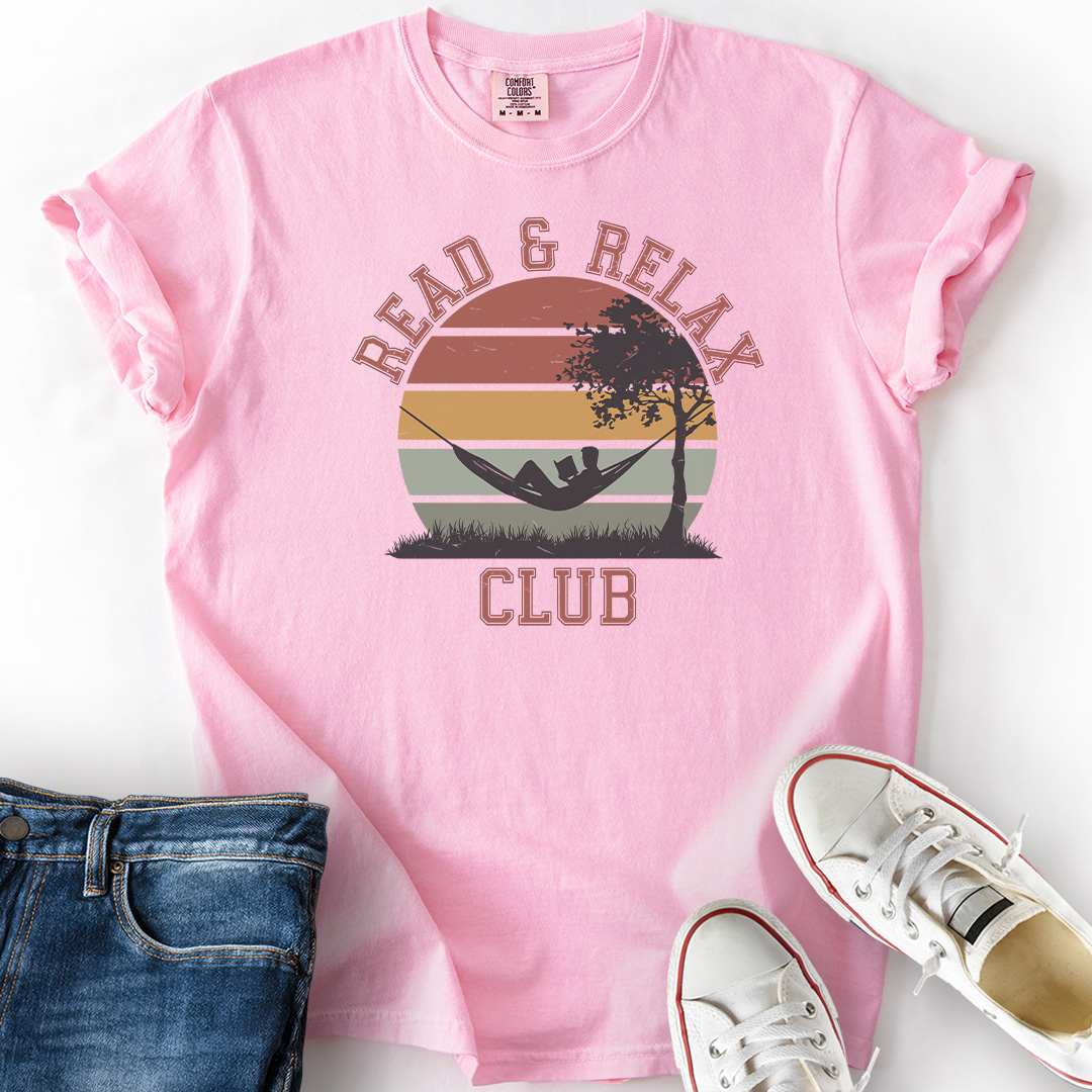 Read and Relax Club T-Shirt
