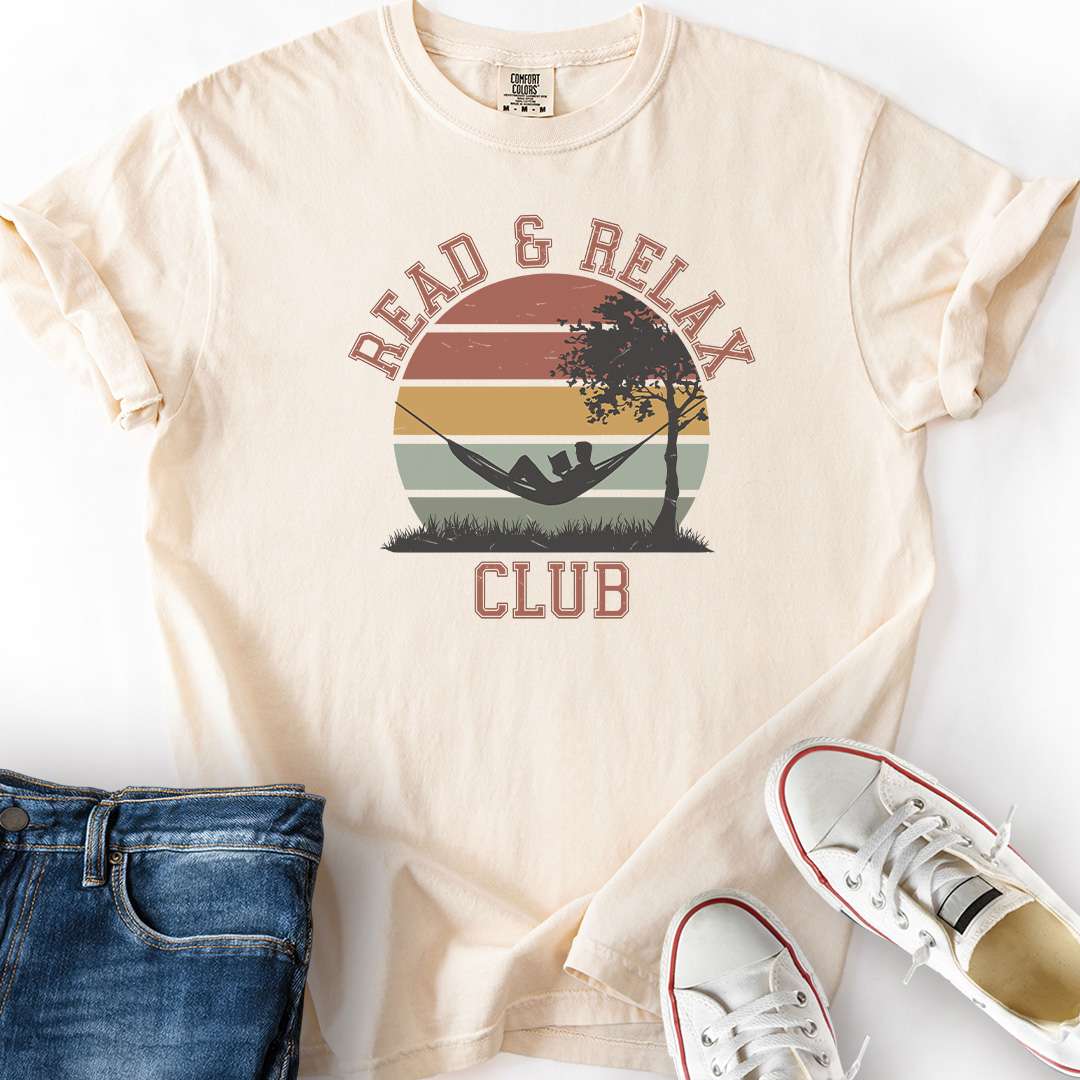Read and Relax Club T-Shirt