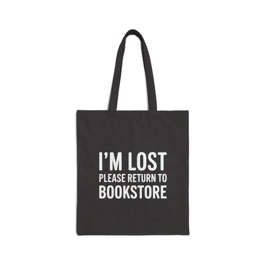 Please Return To Bookstore Cotton Canvas Tote Bag