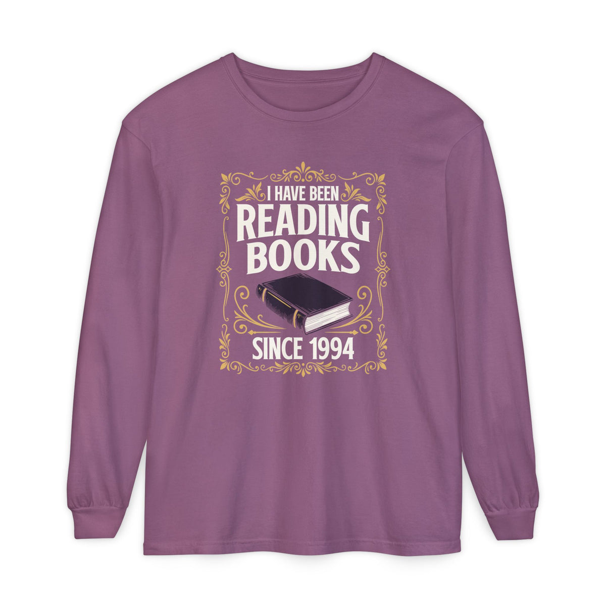 Personalized Reading Since Year Long Sleeve Shirt