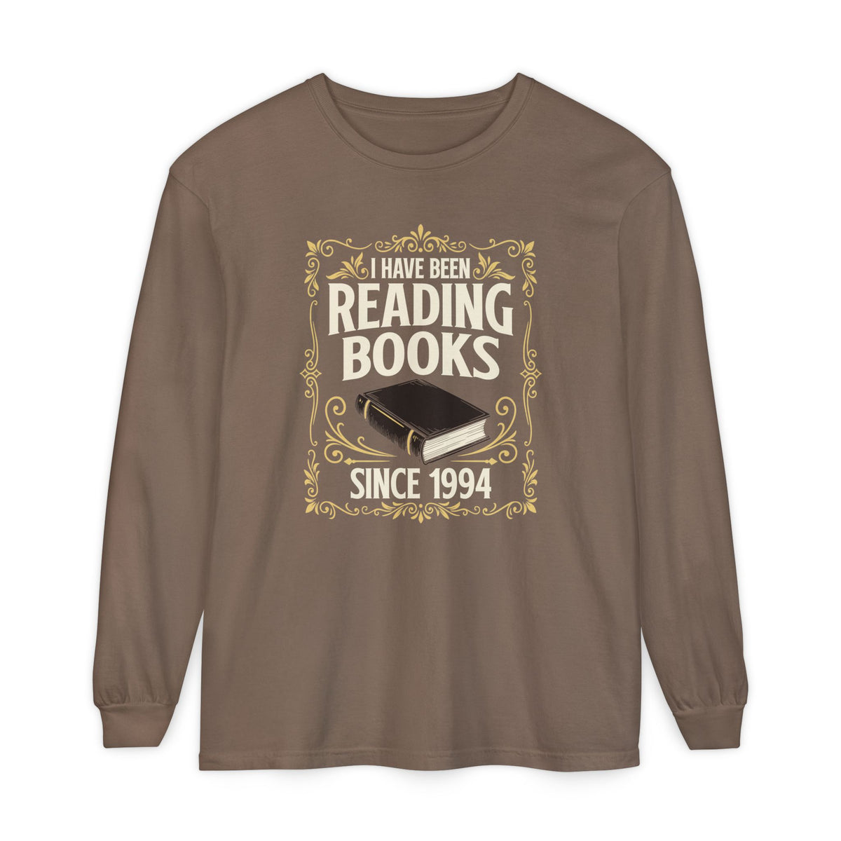 Personalized Reading Since Year Long Sleeve Shirt