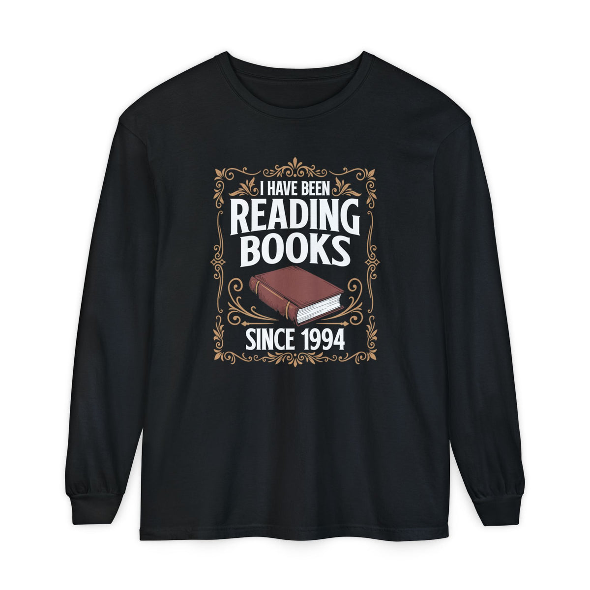 Personalized Reading Since Year Long Sleeve Shirt
