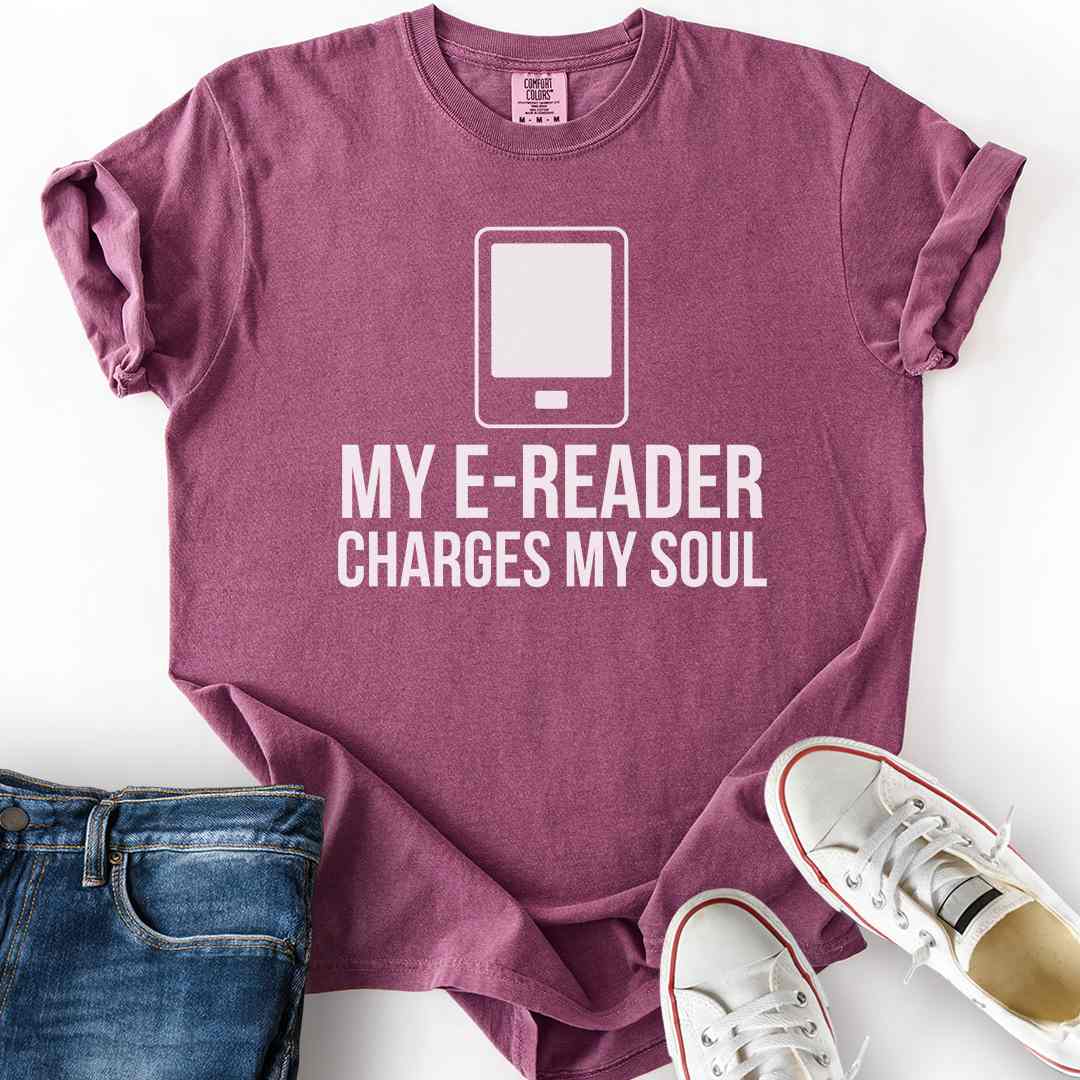 E-Reader Charges Soul T-Shirt