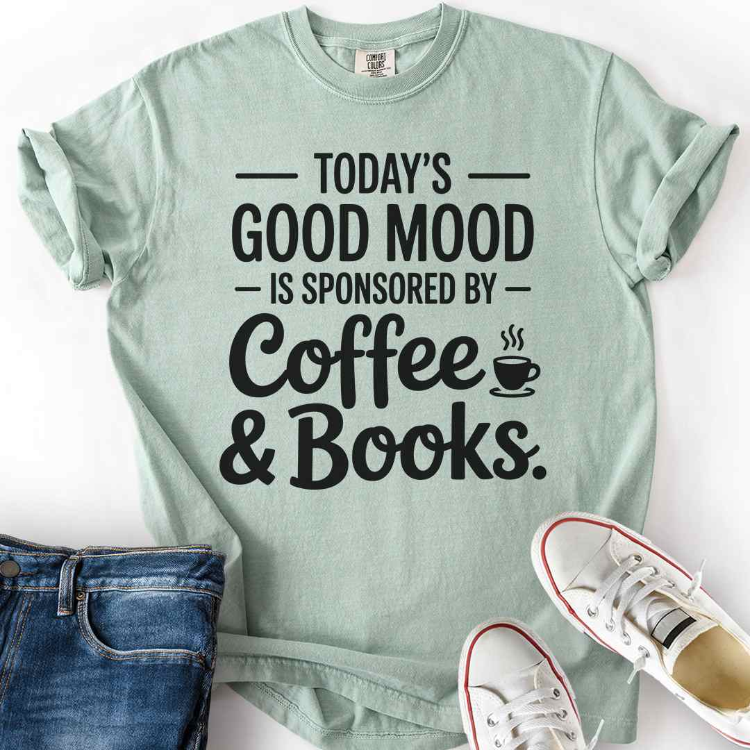 Mood Sponsored By Books T-Shirt