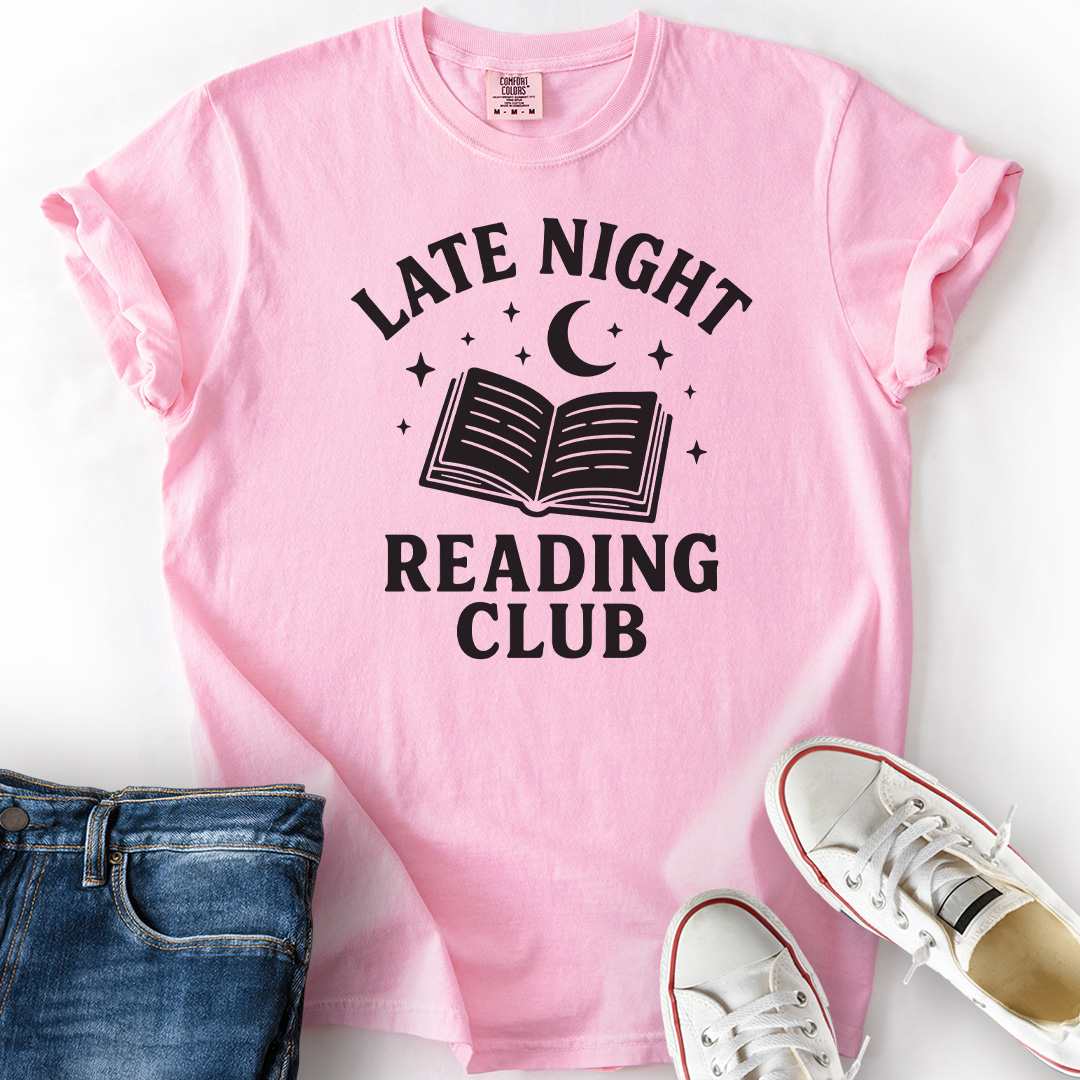 Late Night Reading Club T-Shirt